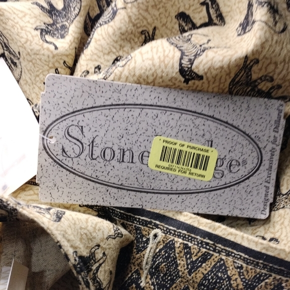 Stonebridge Size 16 Elephant Print Beige Maxi Skirt - Picture 4 of 8